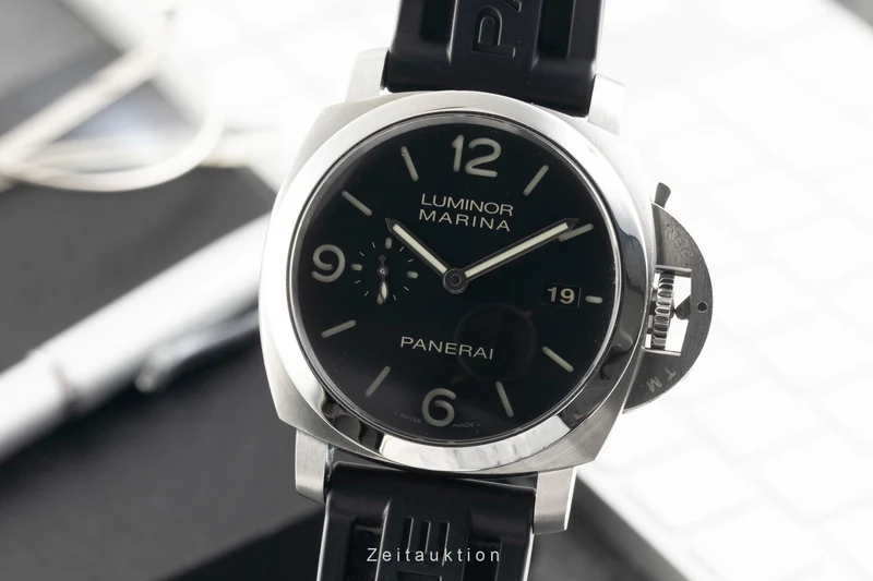 Panerai Luminor Marina steel automatic men's watch PAM00312 LP: 8900EUR [2601997]
