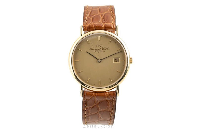 IWC Portofino 18 ct gold quartz men's watch IW333101 [2601988]