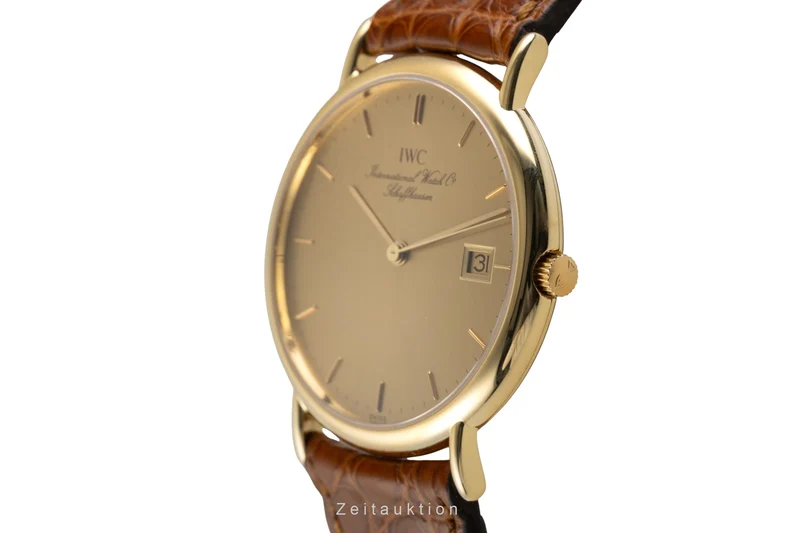 IWC Portofino 18 ct gold quartz men's watch IW333101 [2601988]