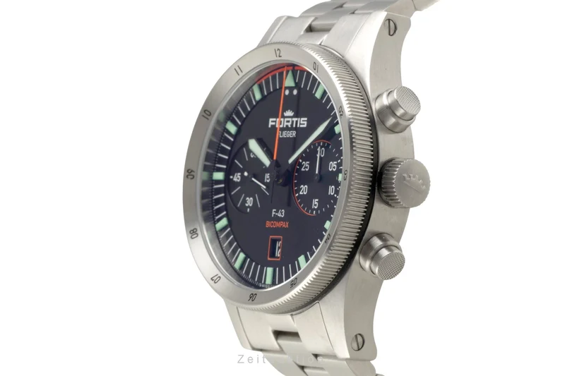 Fortis F-43 chronograph steel automatic men's watch F.424.0004 [2602148]