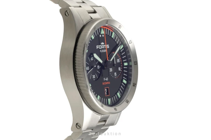 Fortis F-43 chronograph steel automatic men's watch F.424.0004 [2602148]