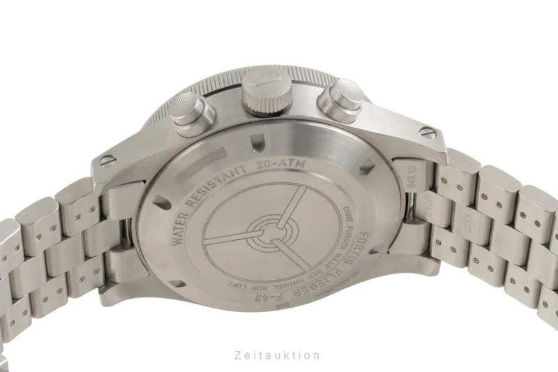 Fortis F-43 chronograph steel automatic men's watch F.424.0004 [2602148]