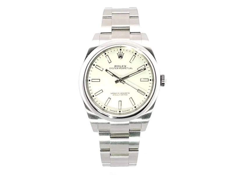 Rolex Oyster Perpetual 39 Ref. 114300 Weiß