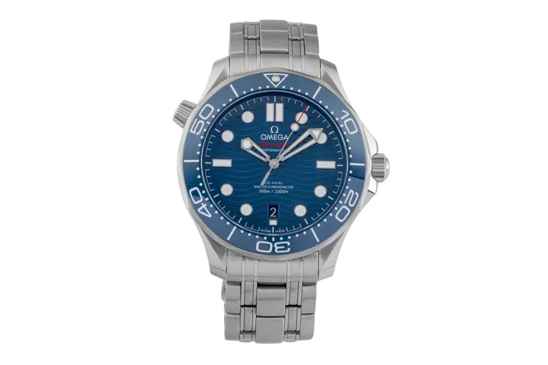 Omega Seamaster steel automatic men's watch 210.30.42.20.03.001 LP: 6500EUR [2601762]
