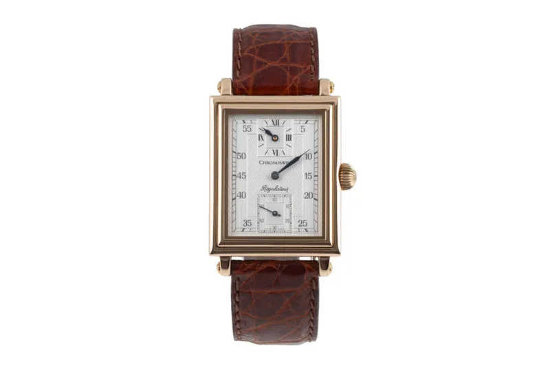 Chronoswiss Regulateur 18 ct gold manual winding men's watch CH 2951 [2601166]