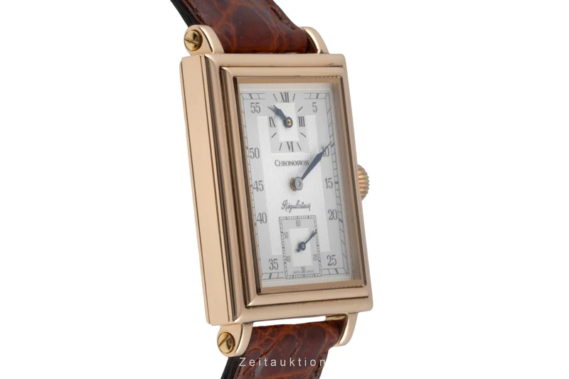 Chronoswiss Regulateur 18 ct gold manual winding men's watch CH 2951 [2601166]