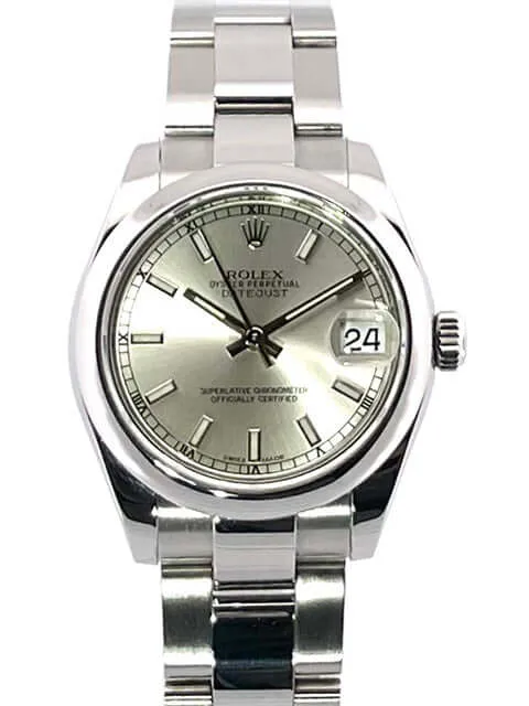 Rolex Oyster Datejust 31 Ref. 178240 Silber Oyster-Band