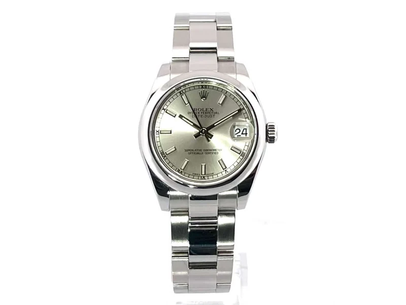Rolex Oyster Datejust 31 Ref. 178240 Silber Oyster-Band