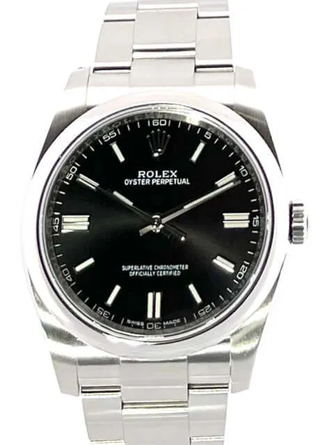 Rolex Oyster Perpetual 36 116000 Schwarz