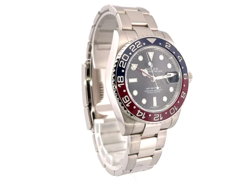 Rolex GMT Master II Weißgold 116719BLRO