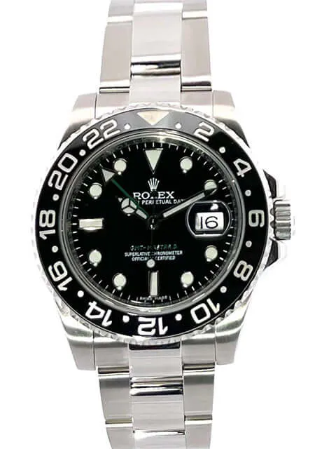 Rolex GMT-Master II Edelstahl 116710LN