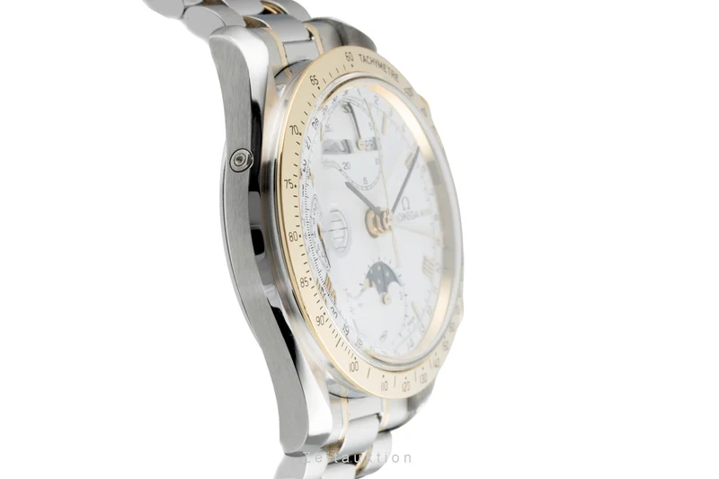 Omega Speedmaster Date chronograph steel / gold automatic men's watch 3336.20.00 [2601867]