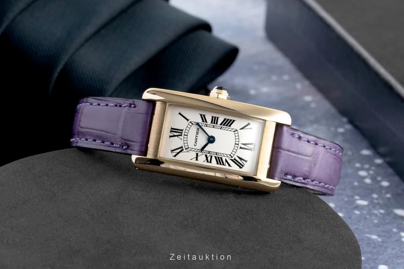 Cartier Tank Américaine 18 ct gold quartz women's watch W2601556 [2601676]