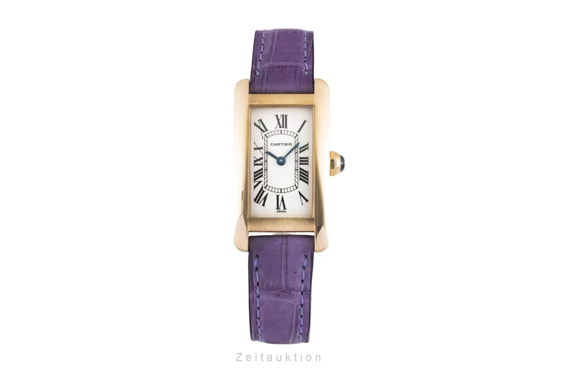 Cartier Tank Américaine 18 ct gold quartz women's watch W2601556 [2601676]