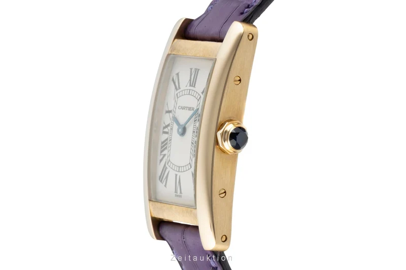 Cartier Tank Américaine 18 ct gold quartz women's watch W2601556 [2601676]