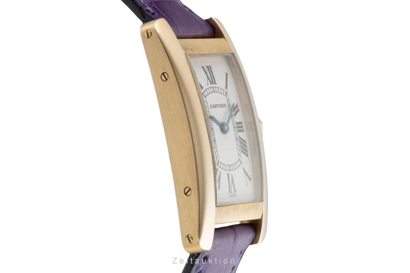 Cartier Tank Américaine 18 ct gold quartz women's watch W2601556 [2601676]