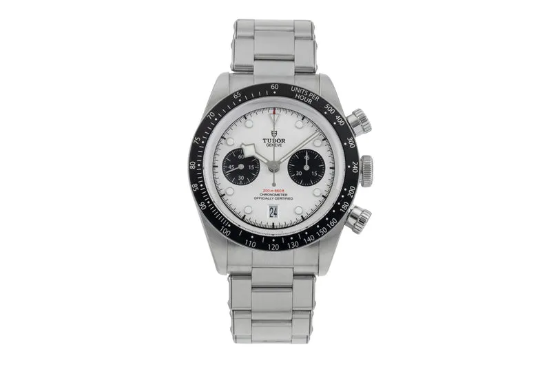 Tudor Black Bay chronograph steel automatic men's watch 79360N [2601984]