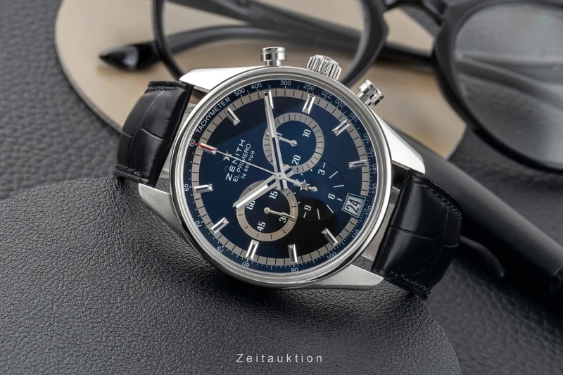 Zenith El Primero chronograph steel automatic men's watch 03.2040.400/21.C496 [2601987]