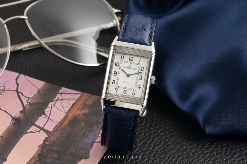 Jaeger LeCoultre Reverso steel quartz men's watch Q2518110 , 252.8.08 [2602015]