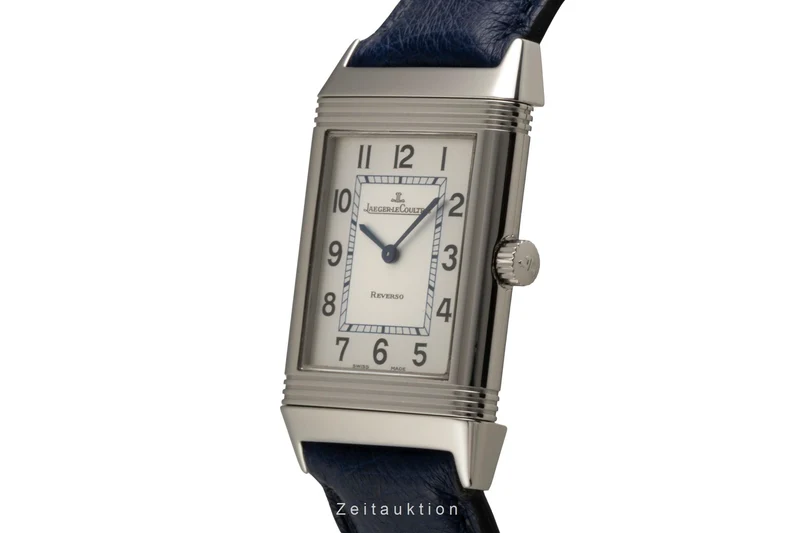 Jaeger LeCoultre Reverso steel quartz men's watch Q2518110 , 252.8.08 [2602015]