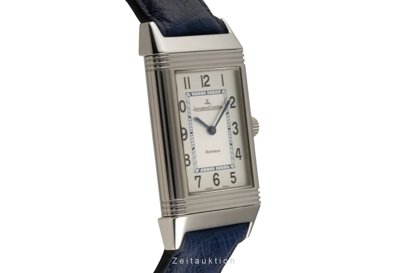 Jaeger LeCoultre Reverso steel quartz men's watch Q2518110 , 252.8.08 [2602015]
