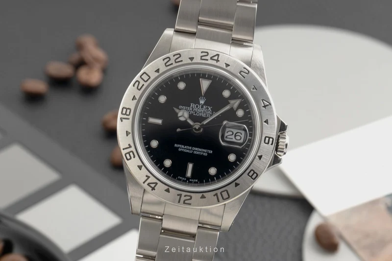 Rolex Explorer II steel automatic men's watch 16570 [2602041]