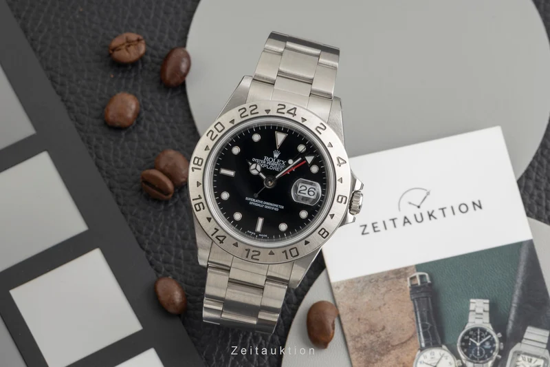 Rolex Explorer II steel automatic men's watch 16570 [2602041]