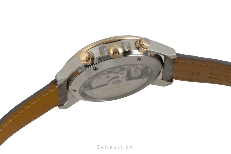 Glashütte chronograph steel / gold automatic men's watch 10-60-05-05-04 [2602065]