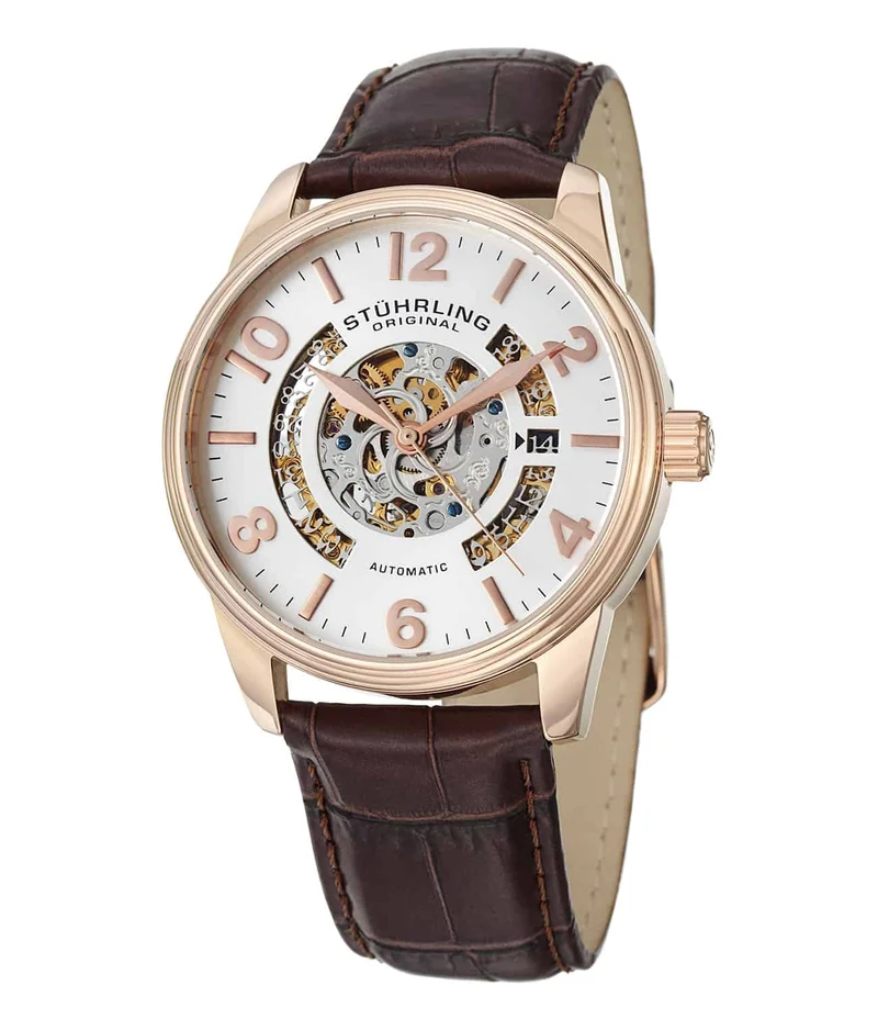 Stührling Legacy 649 Automatic 42mm Skeleton