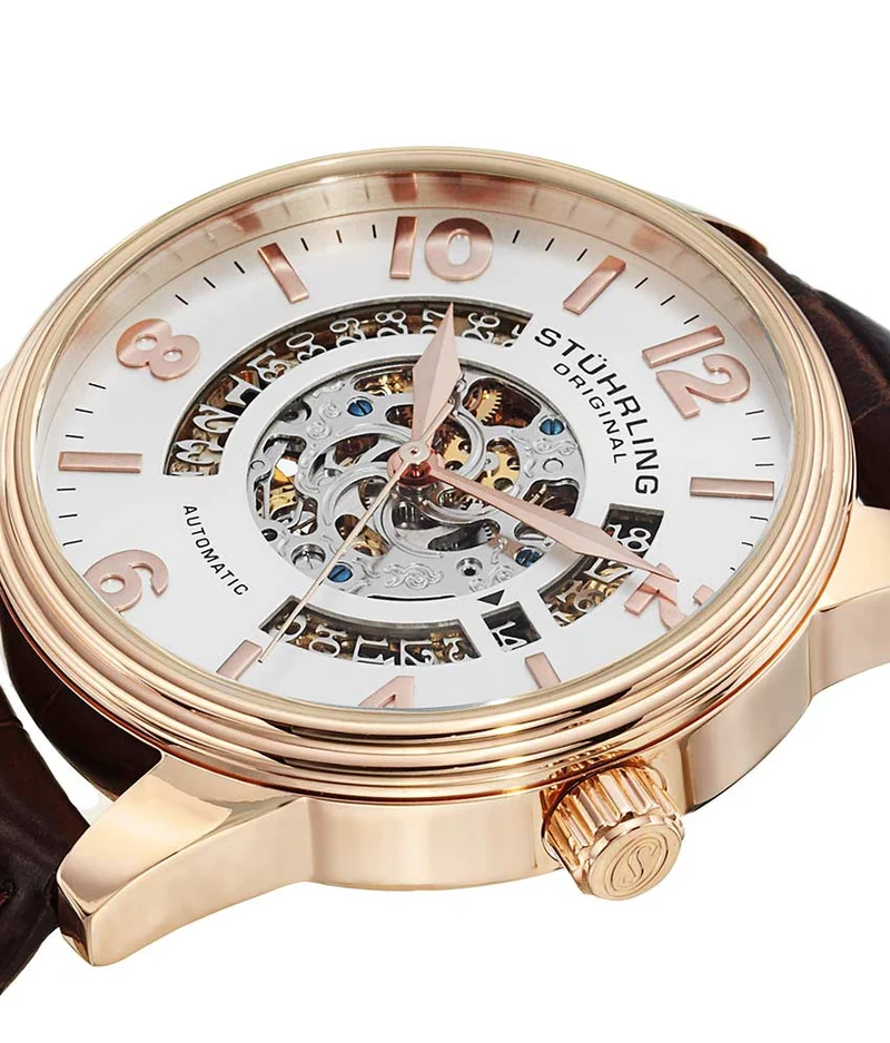 Stührling Legacy 649 Automatic 42mm Skeleton