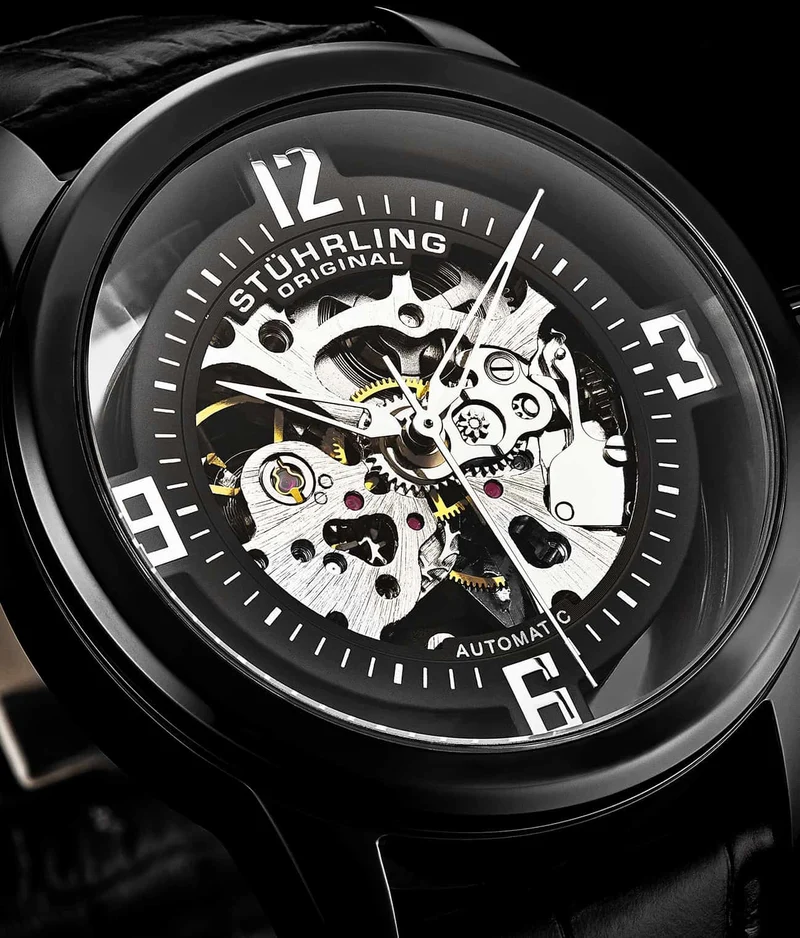 Stührling Winchester 877 Automatic 42mm Skeleton