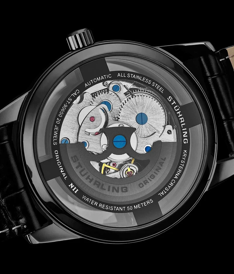 Stührling Winchester 877 Automatic 42mm Skeleton