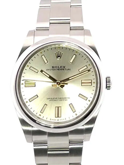 Rolex Oyster Perpetual 41 Ref. 124300 Silber