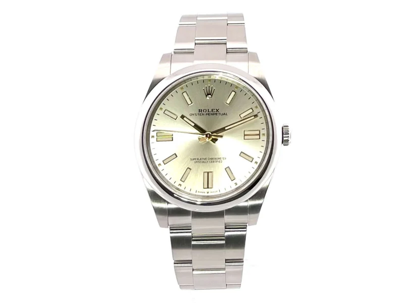 Rolex Oyster Perpetual 41 Ref. 124300 Silber