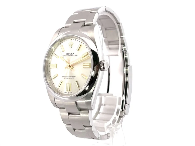 Rolex Oyster Perpetual 41 Ref. 124300 Silber
