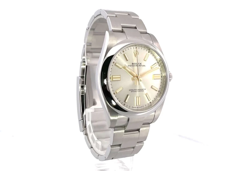 Rolex Oyster Perpetual 41 Ref. 124300 Silber
