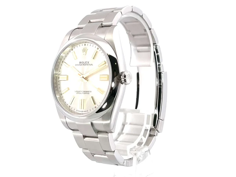 Rolex Oyster Perpetual 41 Ref. 124300 Silber
