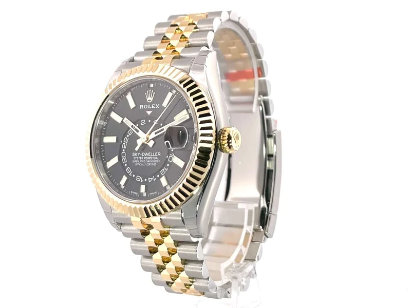Rolex Sky-Dweller 326933 Jubile-Band Schwarz