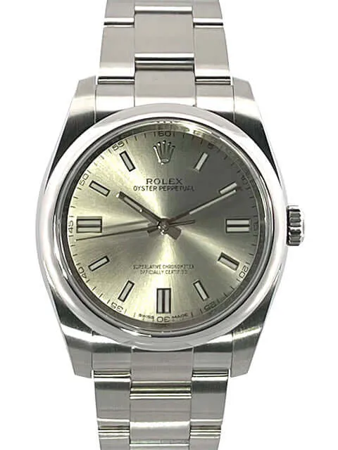 Rolex Oyster Perpetual 36 Ref. 116000 Zifferblatt Stahl aus 2019