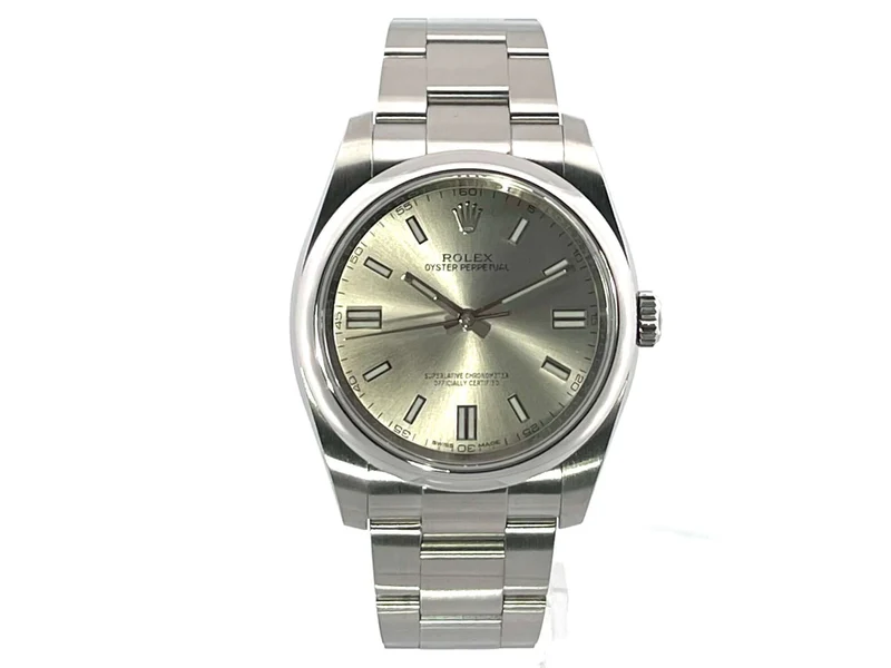 Rolex Oyster Perpetual 36 Ref. 116000 Zifferblatt Stahl aus 2019
