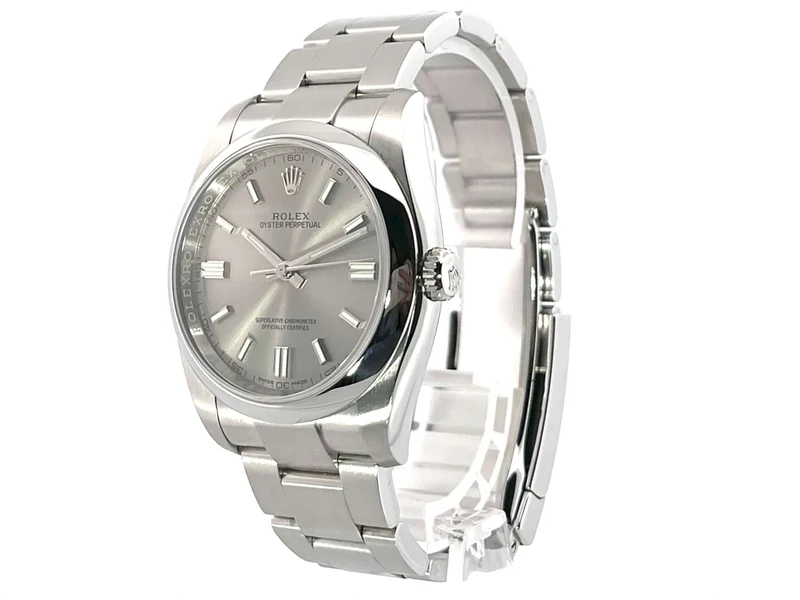 Rolex Oyster Perpetual 36 Ref. 116000 Zifferblatt Stahl aus 2019