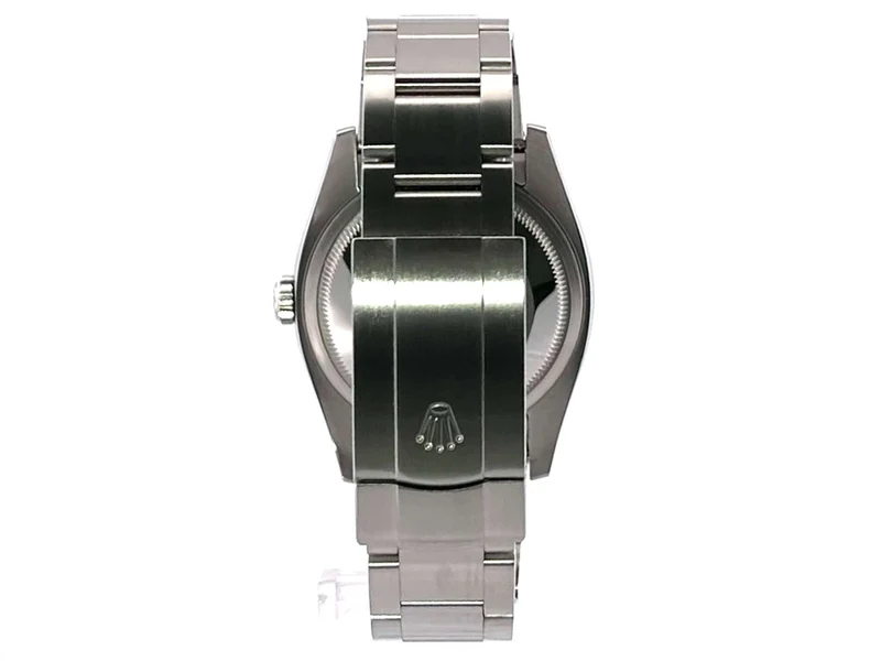 Rolex Oyster Perpetual 36 116000 Schwarz aus 2018 neuer Service