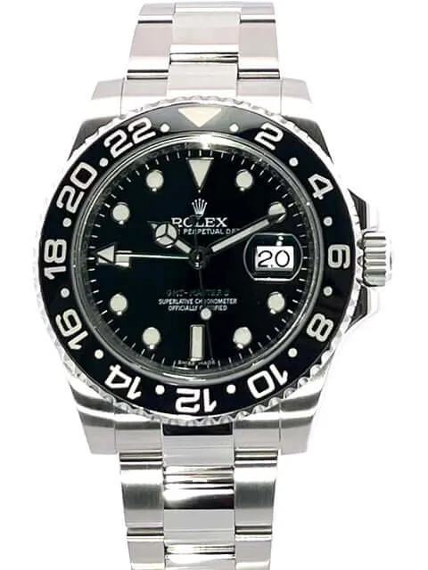Rolex GMT-Master II Edelstahl 116710LN