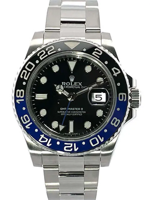 Rolex GMT-Master II Edelstahl 116710BLNR aus 2014