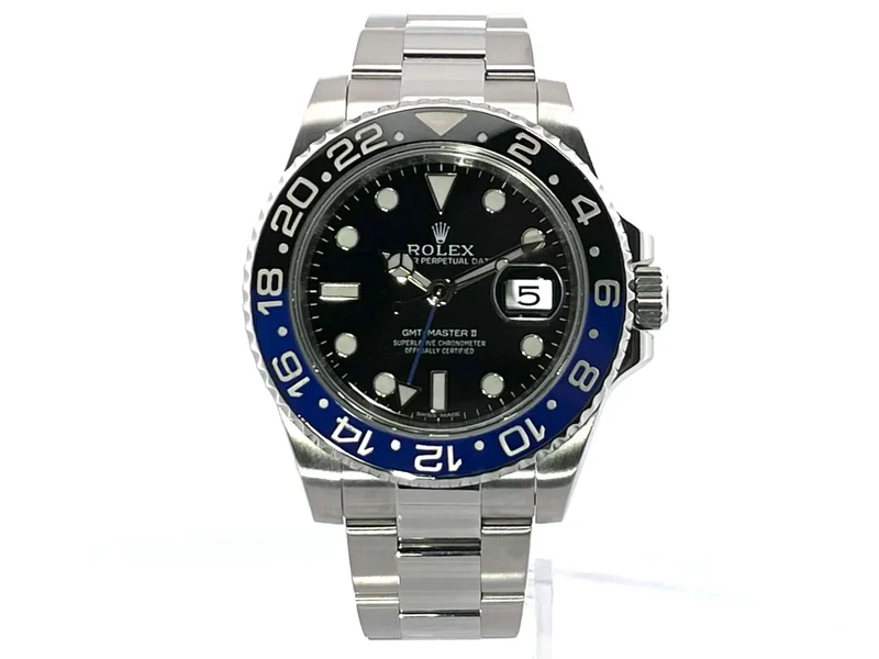 Rolex GMT-Master II Edelstahl 116710BLNR aus 2014