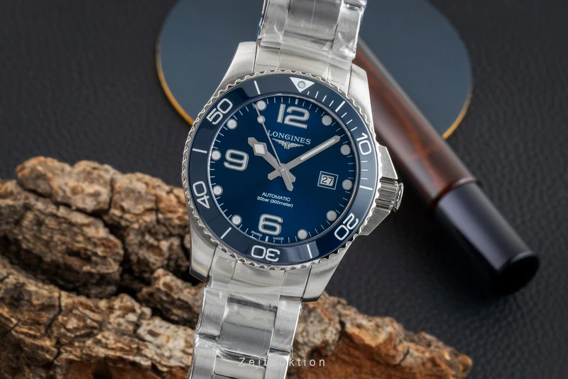 Longines Hydro Conquest steel automatic men's watch L3.782.4.96.6 [2602086]