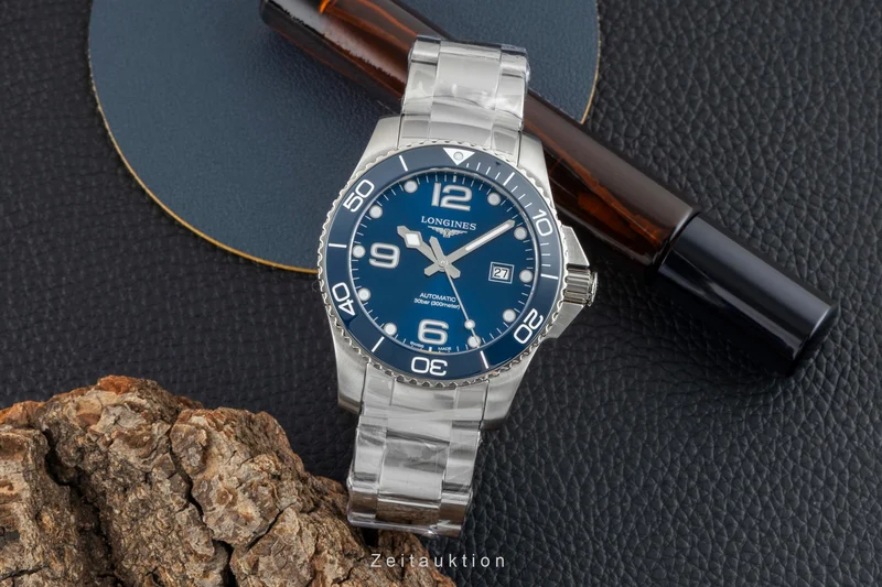Longines Hydro Conquest steel automatic men's watch L3.782.4.96.6 [2602086]