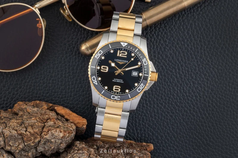Longines Hydro Conquest steel automatic men's watch L3.781.3.56.7 [2602091]
