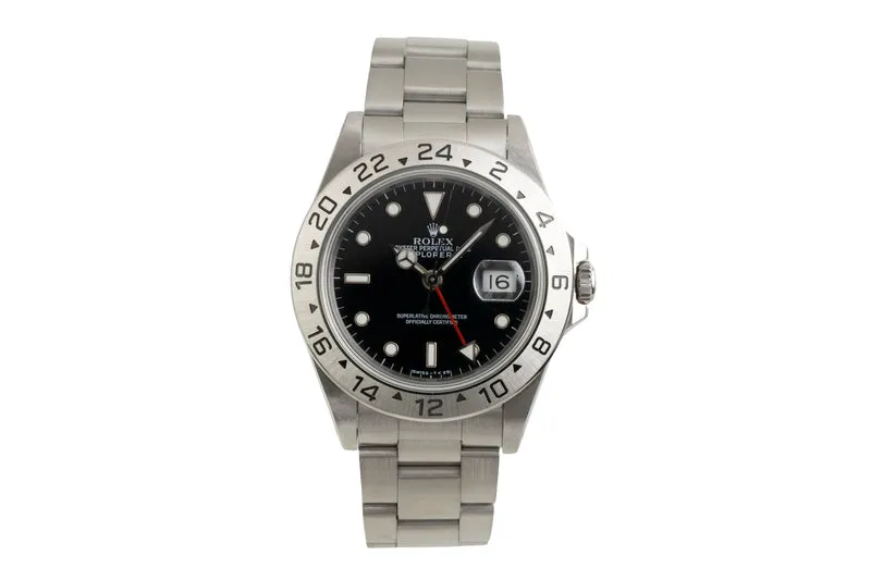 Rolex Explorer II steel automatic men's watch 16570 [2602134]