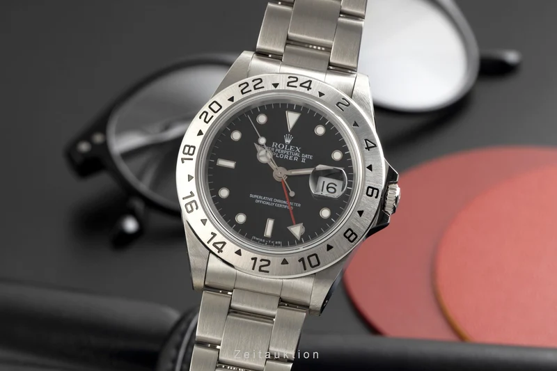 Rolex Explorer II steel automatic men's watch 16570 [2602134]